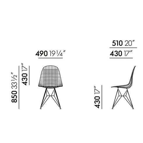 DKR-5 Wire Chair